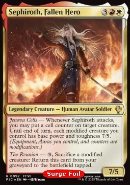 Sephiroth, Fallen Hero