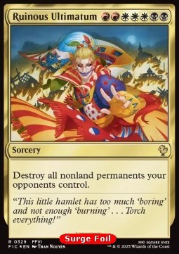 Ruinous Ultimatum