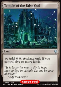 Temple of the False God
