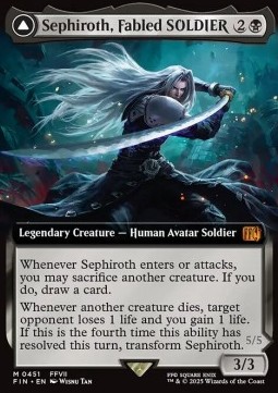 Sephiroth, Fabled SOLDIER // Sephiroth, One-Winged Angel