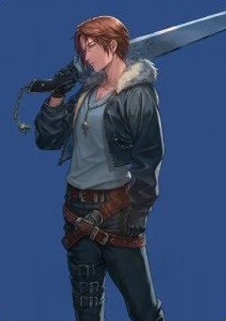 Art Series: Squall, SeeD Mercenary