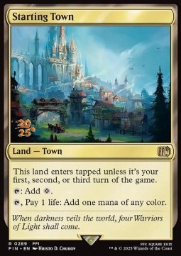 Starting Town