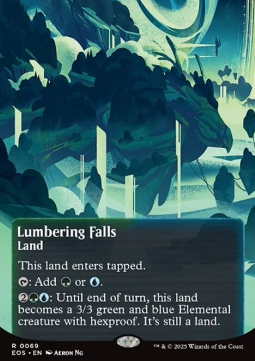 Lumbering Falls