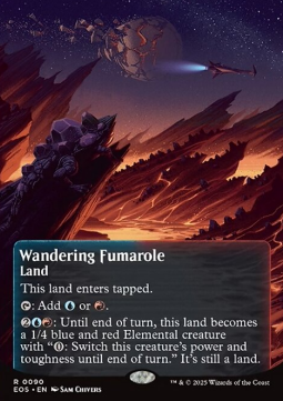 Wandering Fumarole