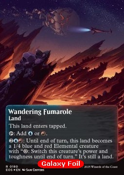Wandering Fumarole