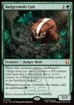 Badgermole Cub