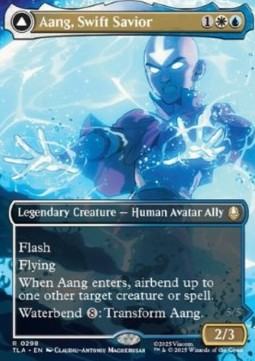 Aang, Swift Savior // Aang and La, Ocean's Fury