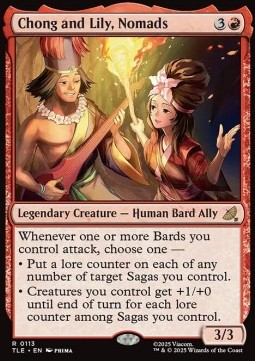 Chong and Lily, Nomads