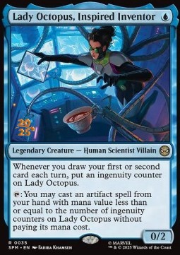 Lady Octopus, Inspired Inventor