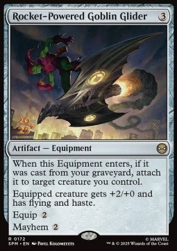 Rocket-Powered Goblin Glider
