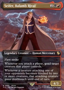 Seifer, Balamb Rival