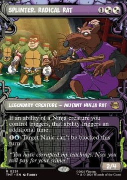 Splinter, Radical Rat