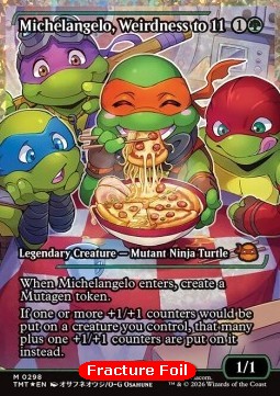 Michelangelo, Weirdness to 11