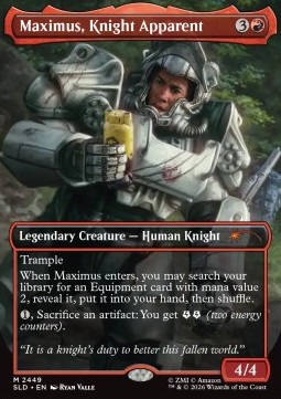 Maximus, Knight Apparent