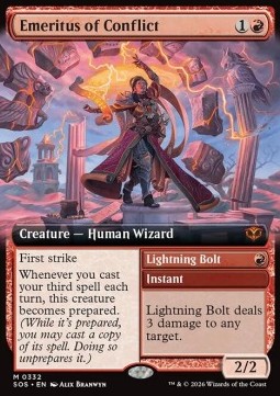 Emeritus of Conflict // Lightning Bolt