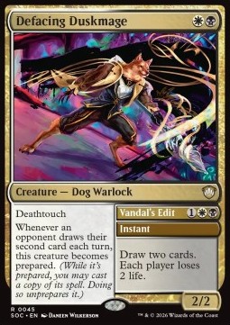 Defacing Duskmage // Vandal's Edit