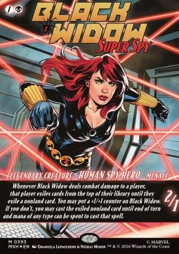 Black Widow, Super Spy