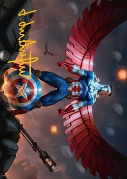 Art Series: Captain America, Wings of Freedom