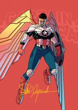 Art Series: Captain America, Wings of Freedom