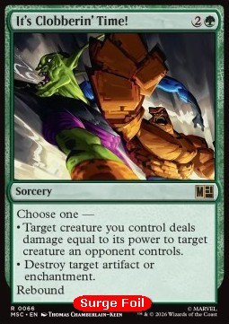 It's Clobberin' Time!