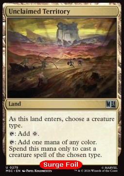 Unclaimed Territory