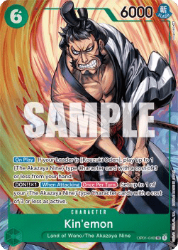 Kin'emon (OP01-040)