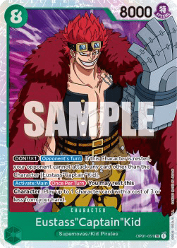 Eustass""Captain""Kid (OP01-051)