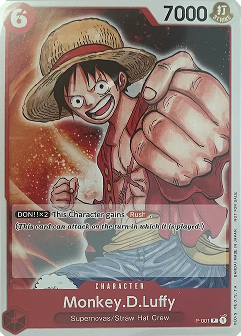 Monkey.D.Luffy (P-001)