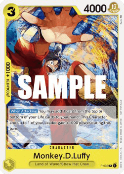 Monkey.D.Luffy (P-036)