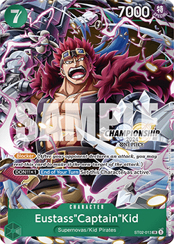 Eustass""Captain""Kid (ST02-013)