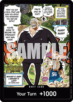 Don!! (Garp and Luffy)