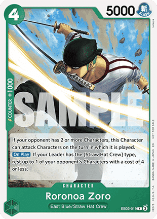 Roronoa Zoro (EB02-019)