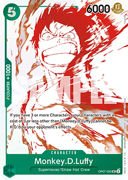 Monkey.D.Luffy (OP07-033)