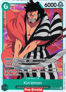 Kin'emon (OP01-040)