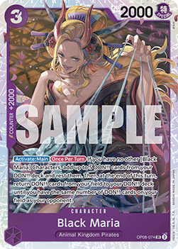 Black Maria (OP08-074)