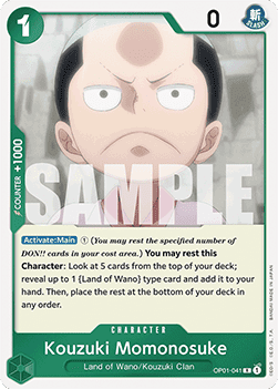 Kouzuki Momonosuke (OP01-041)