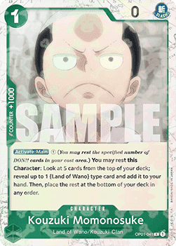 Kouzuki Momonosuke (OP01-041)
