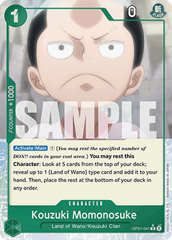 Kouzuki Momonosuke (OP01-041)