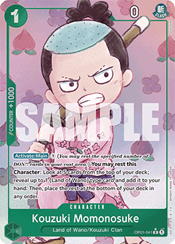 Kouzuki Momonosuke (OP01-041)