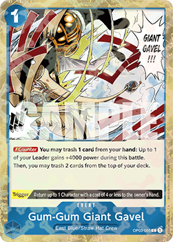 Gum-Gum Giant Gavel (OP03-055)