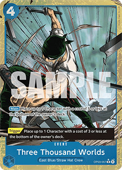 Three Thousand Worlds (OP03-057)
