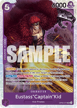 Eustass""Captain""Kid (OP05-074)