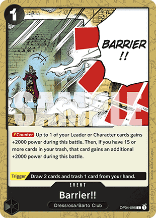 Barrier!! (OP04-095)