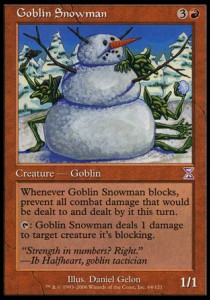 Goblin Snowman