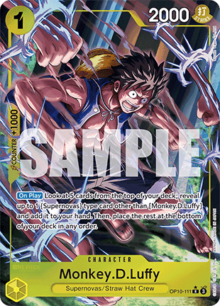 Monkey.D.Luffy (OP10-111)