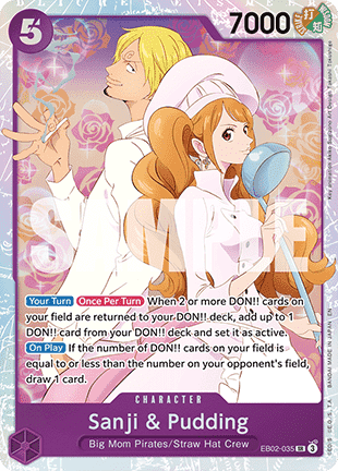 Sanji & Pudding (EB02-035)