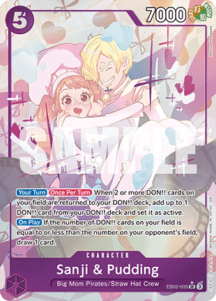 Sanji & Pudding (EB02-035)