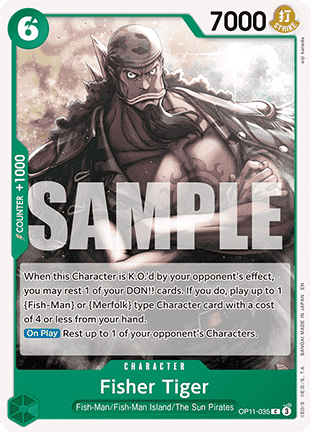 Fisher Tiger (OP11-035)