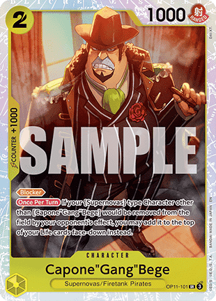 Capone""Gang""Bege (OP11-101)