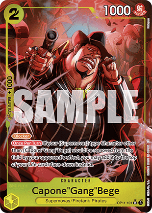 Capone""Gang""Bege (OP11-101)